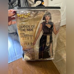 Spirit Queen of the Nile Costume - Black and Gold Accents